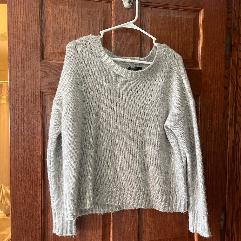 American eagle outfitters grey sweater